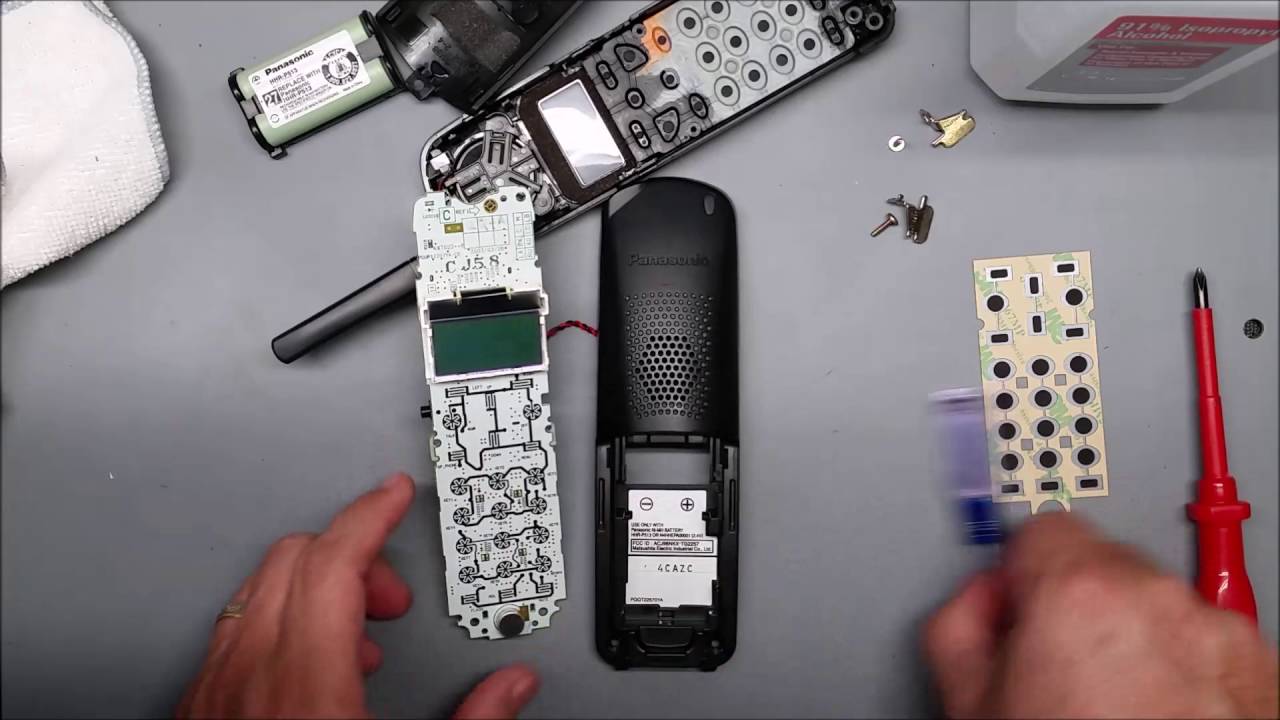 تعمیر انواع تلفن بیسیم و رومیزی